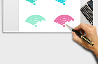 2025产品销量可视化图表（WIFI信息图）免费下载