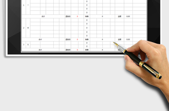 2025电商产品出入库及销售统计周报表免费下载