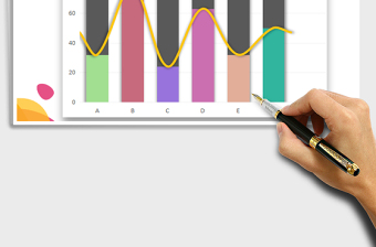 2025可视化EXCEL柱形图免费下载