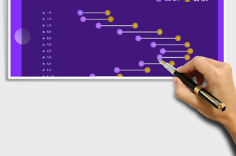 2025全年每月气温统计-动态图表免费下载