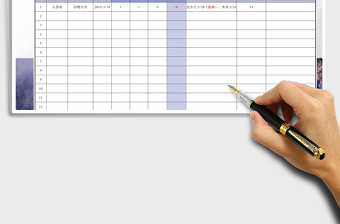 2025HR专业实用招聘需求进度分析表格免费下载