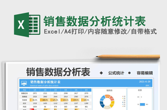 2025销售数据分析统计表免费下载