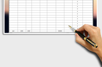 2025财务收支明细表免费下载