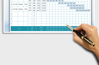2025生产任务计划表免费下载