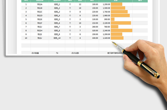2025物品清单-表格样式免费下载