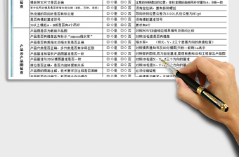 2025设计室2D装配图检查表免费下载