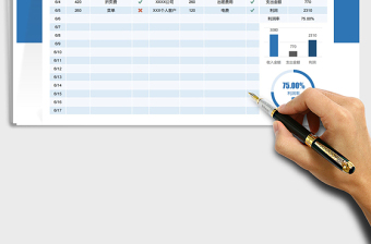 2025公司日常收支表可查询自动图示化免费下载