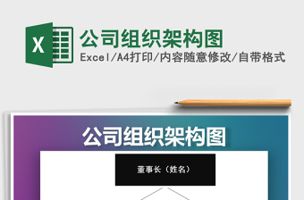 2025公司组织架构图免费下载