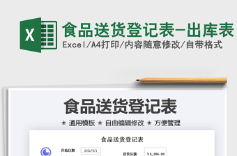 2025食品sc记录excel表格大全