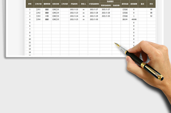 2025工作计划表免费下载