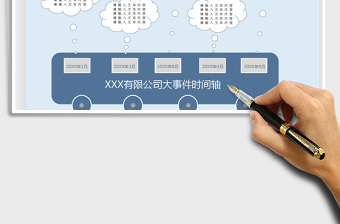 2025大事件时间轴-流程图免费下载