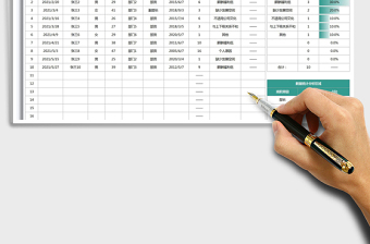 2025公司员工离职统计分析表免费下载