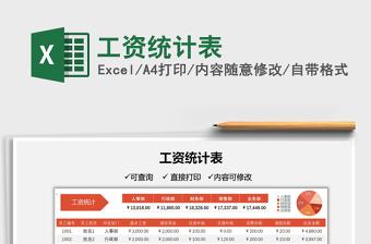 2025工资统计表免费下载