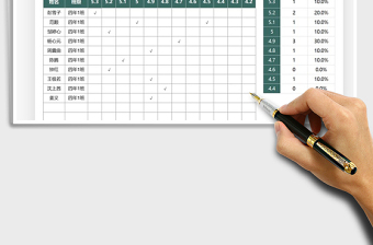 2025学生视力统计表免费下载