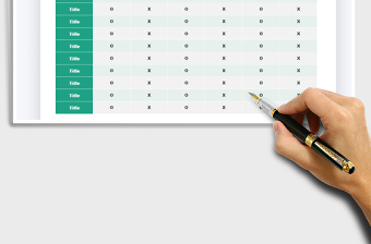 2025通用表格样式免费下载