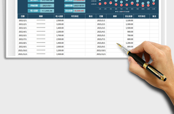 2025通用收支财务报表免费下载