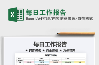2025每日工作报告免费下载