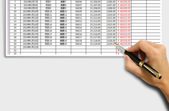 2025财务收支明细表免费下载