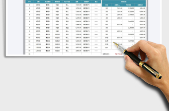 2025财务收支统计分析表免费下载