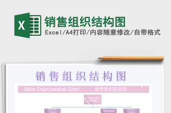 2025销售组织结构图免费下载