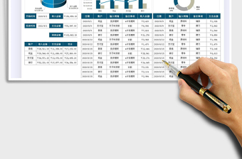 2025通用财务收支明细表免费下载