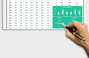 2025销售上半年业绩表免费下载