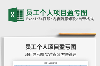 2025员工个人项目盈亏图免费下载
