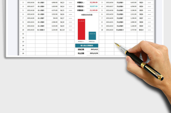 2025财务日常收支记录表免费下载