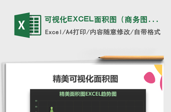 2025可视化EXCEL面积图（商务图表）免费下载