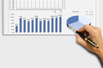 2025学生考试成绩动态管理表免费下载