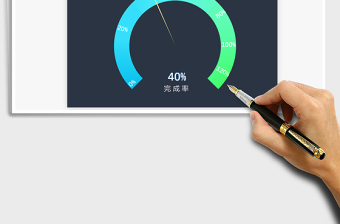 2024仪表盘exce表格