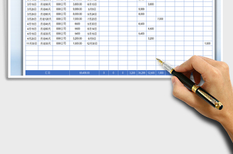 2025应收账款分布明细表(自动)免费下载