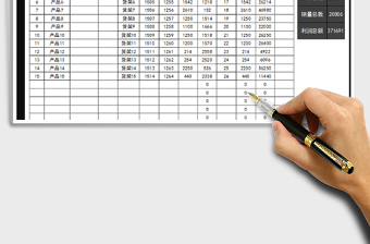2025购销存报表-出入库查询汇总表免费下载