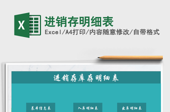 2025进销存明细表免费下载