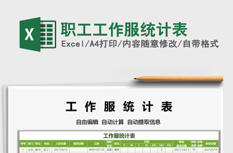 2025职工工作服统计表免费下载