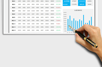 2025销售上半年业绩表免费下载