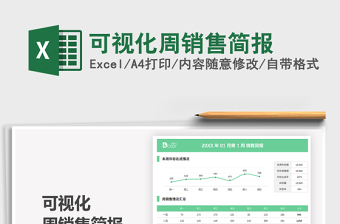 2025可视化周销售简报免费下载