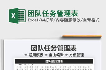 2025团队任务管理表免费下载