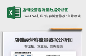 2025店铺经营客流量数据分析图免费下载