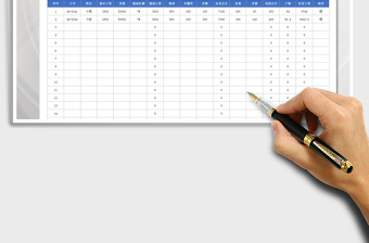 2025销售提成工资表免费下载