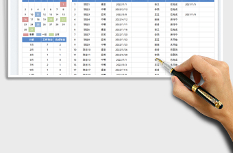 2025工作规划表免费下载