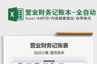 2025酒店财务记账excel表格大全