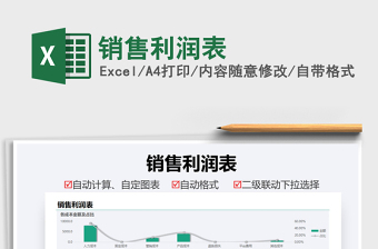 2025销售利润表免费下载