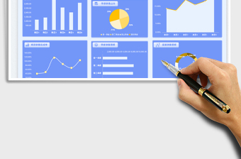 2025销售报表-年度销售数据可视化图表免费下载
