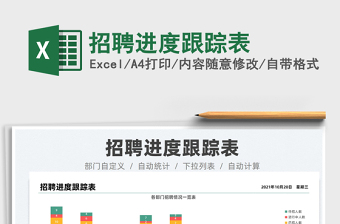 2025招聘进度跟踪表免费下载