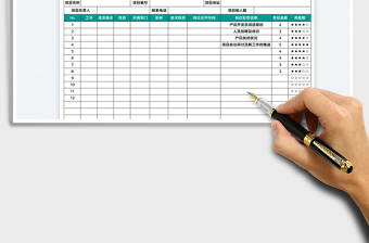 2025项目组成员职能分配表免费下载