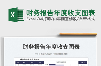 2025财务报告年度收支图表免费下载