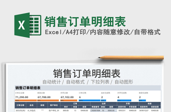 2025销售订单excel表格图标大全