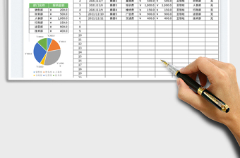 2025公司报销记录表免费下载