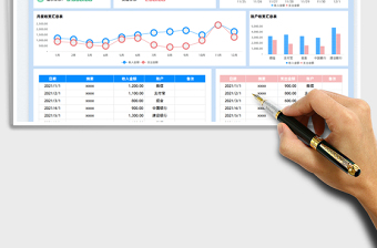 2025财务报表-收支明细表免费下载